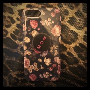 iPhone 6/7/8 plus case with pop socket